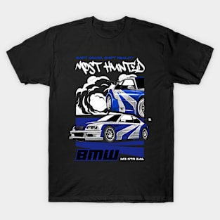 Most Hunted Bmw M3 T-Shirt